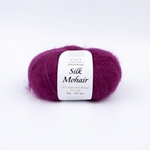 Silk Mohair Inf (4545 CYCLAMEN)