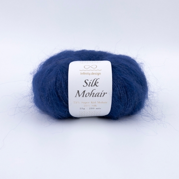 Silk Mohair Inf (5575 NAVY BLUE)