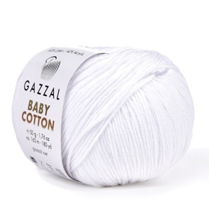 Baby Cotton (3432 Белоснежный)