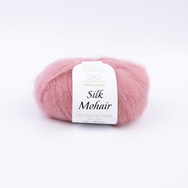 Silk Mohair Inf (4042 OLD PINK)