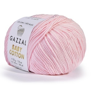 Baby Cotton (3411 Нежно-розовый)