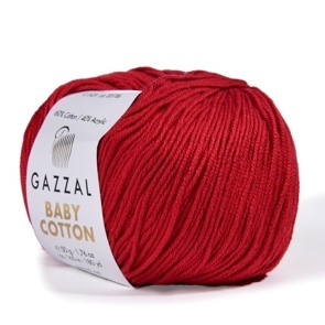 Baby Cotton (3439 Красный)